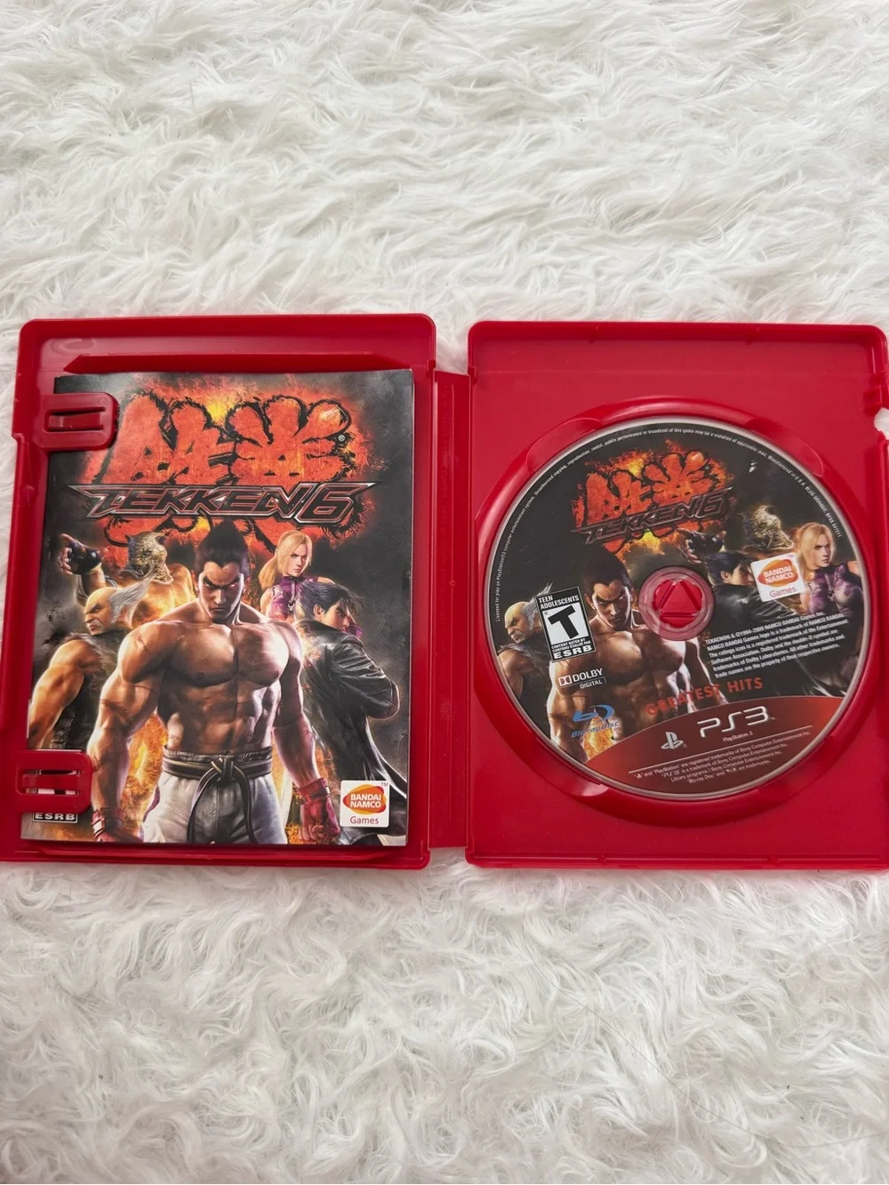 PlayStation 3 Tekken 6 (Red Case) - Bandai Namco